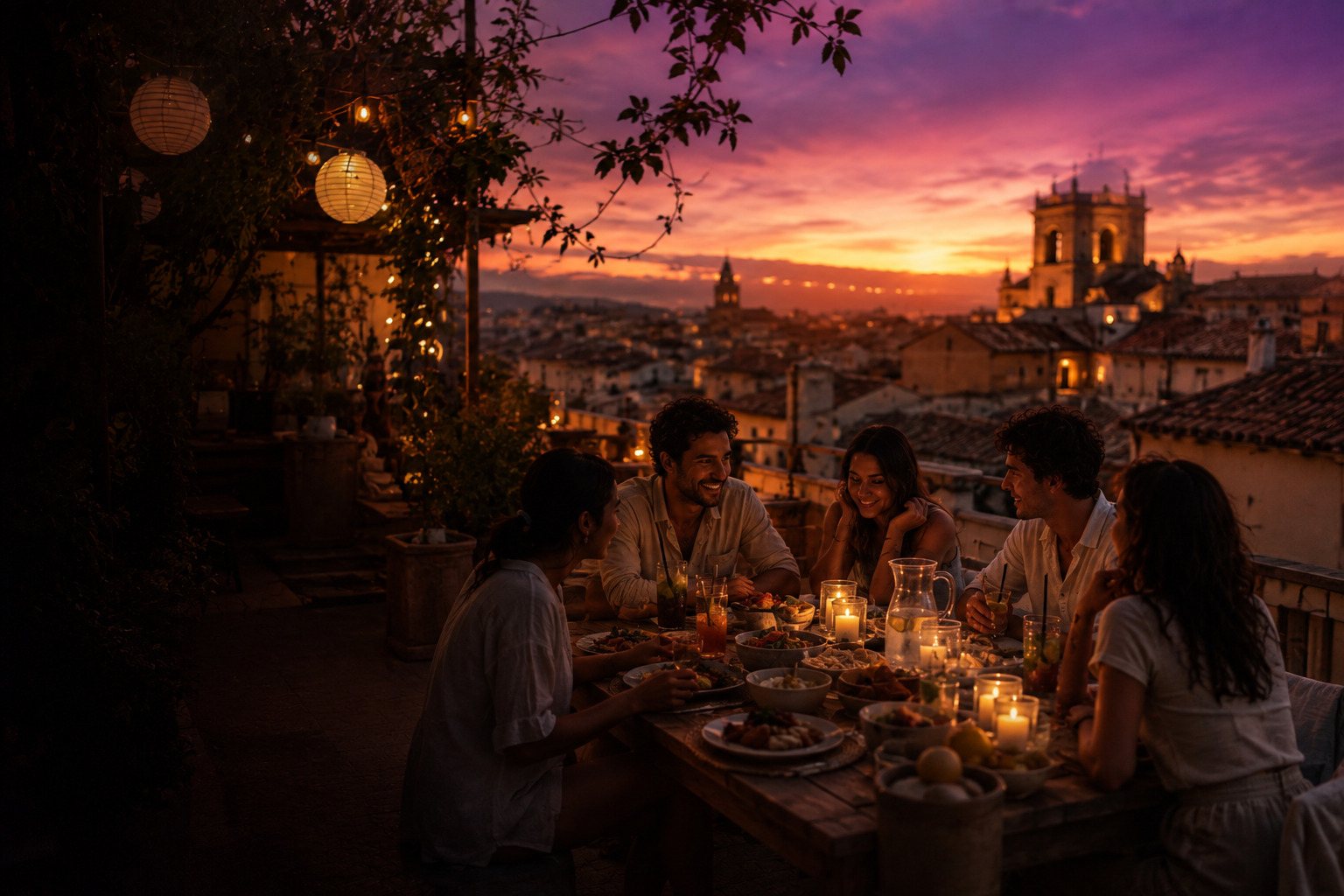 Une soirée viens.